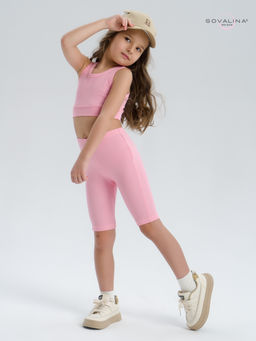 Костюм Тренд лапша розовый - Sovalina фото 7