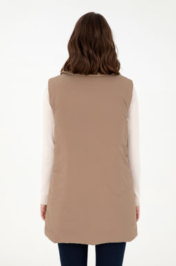 Женский жилет цвета хаки - U.s. polo assn фото 5