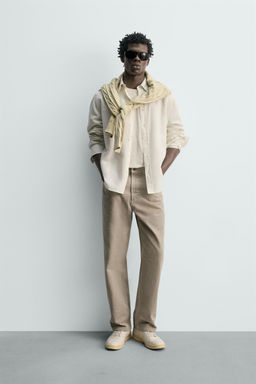 CAMISA REGULAR FIT C??AMO - ALGOD?N / Blanco