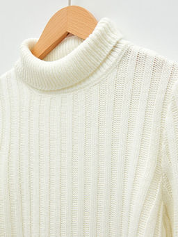 Bal?k?? Yaka Basic Uzun Kollu Erkek ?ocuk Triko Kazak - Waikiki фото 3