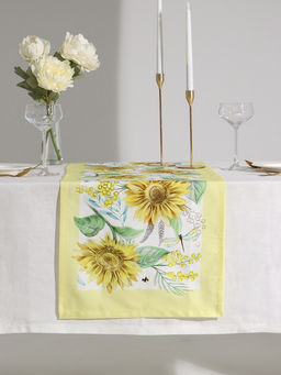 Дорожка Этель Солнечные цветы, 40?146 см, 100% хлопок, саржа 190 г/м?