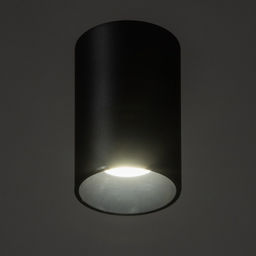 Светильник «Лумина» GU10 черный 7.5×7.5×11.5 см