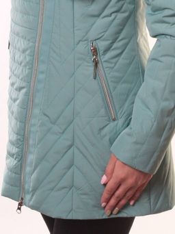 M-7062 Куртка демисезонная женская (100 гр. синтепон) - Фабричный китай фото 5