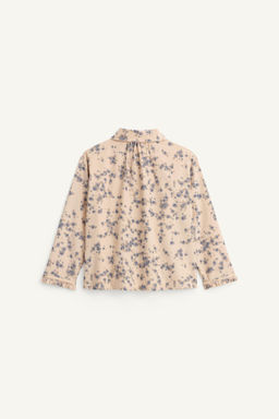 LIMITED EDITION FLORAL MICRO CORDUROY SHIRT - Zara фото 6