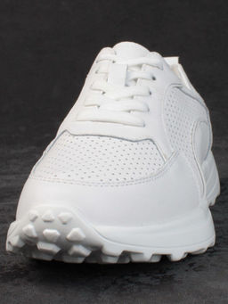 05-HY24-1D WHITE Кроссовки женские (натуральная кожа) - Фабричный китай фото 7