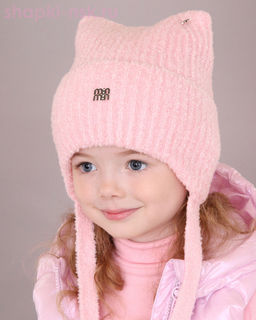 04-95-E Колпак для девочки флис (48-50)