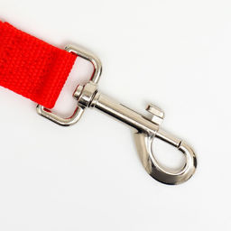 Поводок 1,2 м х 2,5 см, красный - Пижон фото 2