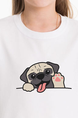 Футболка М225068Па белый