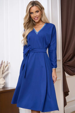 Платье Open Style 7080 синий