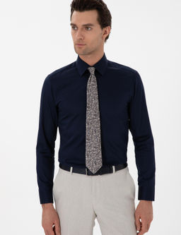 Lacivert Slim Fit Pamuklu Klasik G_mlek - Cacharel фото 3