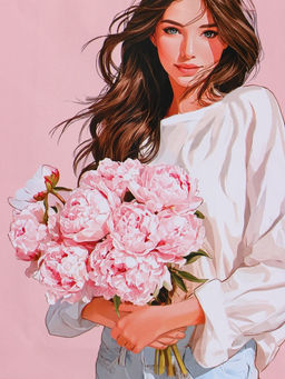 Пакет подарочный ламинированный «Каждое мгновенье-счастье», розовый, 26×12×32 см