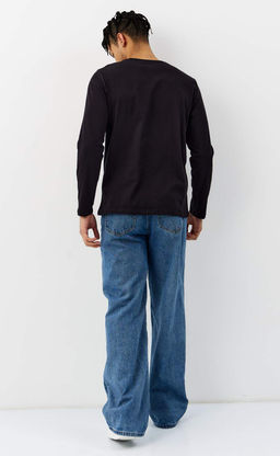 Лонгслив F521-1001-896 black - Fine joyce фото 7