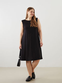 Bisiklet Yaka Elbise