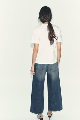 T-SHIRT WITH FRONT BOW - Zara фото 4