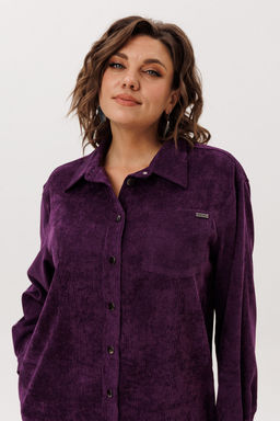 Платье ANELLI 1771 сливовая безмятежность  фото 6