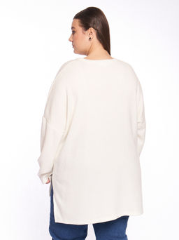 Джемпер из евроангоры TU26008WHT04