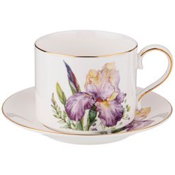 Чайный набор Lefard Irises на 6 персон 12 предметов 300 мл  фото 4