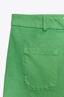 LIMITED EDITION HIGH-WAIST TROUSERS - Zara фото 7