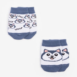 Набор носков Крошка Я «Хаски», 2 пары, 10-12 см