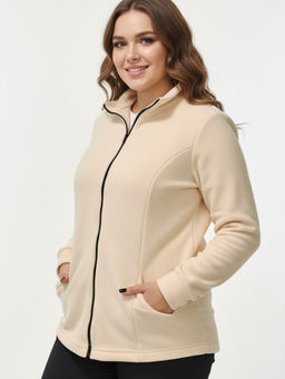 Тж-37 Толстовка женская (флис) Светло-серая