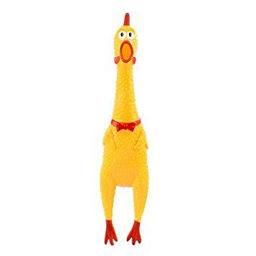 Игрушка-антистресс Buro Shrilling chicken петух резина 30×8×6 см фото 2