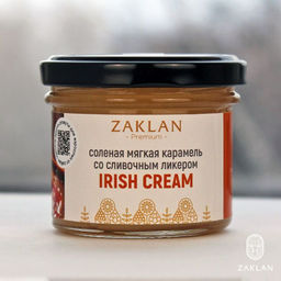 Мягкая ликерная соленая карамель со сливочным ликером Айриш крем