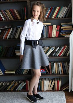 780927 Юбка для девочки Фешн Плюс - Kiko фото 4