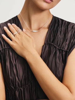 Набор колец с вставками из натурального жемчуга / Zarina  фото 5