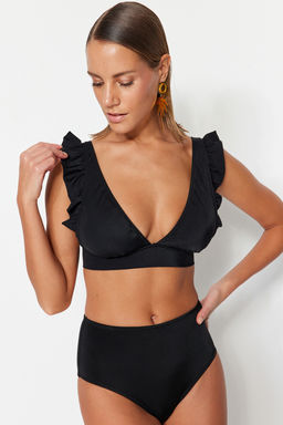 TRENDYOLMILLA Siyah Ucgen F?rf?rl? Bikini Ustu TBESS21BU0056  фото 2