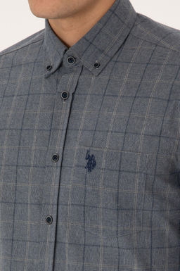 Erkek A__k Lacivert Uzun Kollu G_mlek - U.s. polo assn фото 7