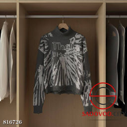 Свитер женский с принтом