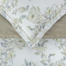 Постельное белье Селина (мако-сатин) 2 сп. с Евро/Пододеяльник (молния, ушки): 1 шт.- 215*175; Простыня: 1 шт.- 240*240; Наволочка (молния, ушки): 2 шт.- 70*70; Наволочка (молния, ушки): 2 шт.- 50*70 Мако - сатин - Арт элегант фото 5