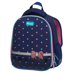 Рюкзак F?rst F-Top "Sweet hearts" (FT-RY-012403) 36*28*15см, 2 отделения, 2 кармана, анатомическая спинка