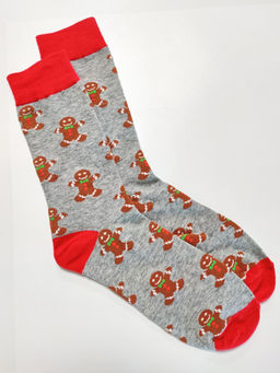 Носки НГ р.40-45 New year Пряник - Krumpy фото 3