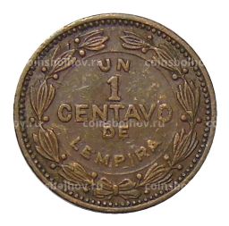 1 сентаво 1974 года Гондурас