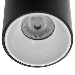 Светильник «Роллфи» LED 4000К 10 Вт DIM220 IP54 черный белый 7.5×7.5×10 см