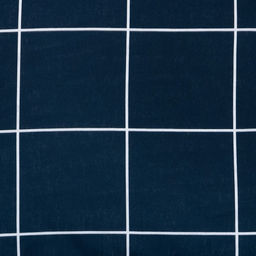 Постельное бельё Этель евро Клетка цвет синий 200х215, 220х240, 50х70-2 шт, бязь, 125 г/м2  фото 3