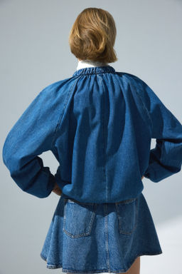 Cazadora bomber fruncida - H&m фото 5