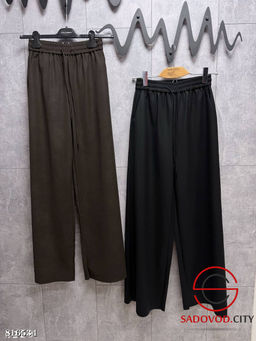 Брюки палаццо с матовой кожей - Bruno фото 3