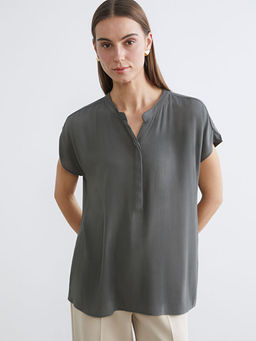 Ka??k Yaka Dokulu Bluz