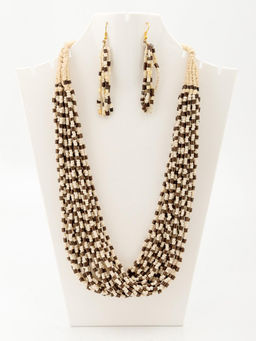 Украшение набор бусы и серьги (бисер) №0711/5/3