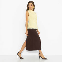 Комплект с юбкой для королевы, Игра контраста (2 в 1, стиль) - Charutti фото 6