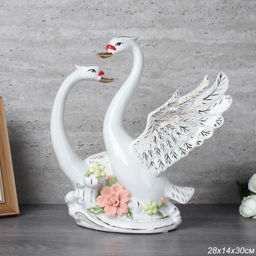 Статуэтка Лебеди 27х13х31 см / W3154 /уп 12/