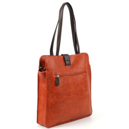 Женская сумка шоппер из эко кожи с косметичкой 0075-91 - Cidirro фото 4