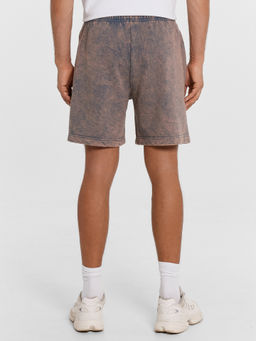 Шорты мужские серые с обработкой эйсид ACID WASH 131092 - Mark formelle фото 5