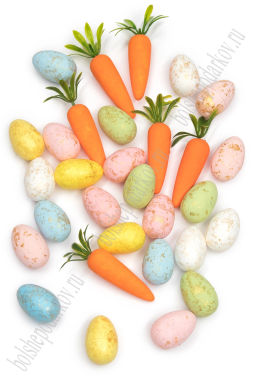 Пасхальный декор Ассорти 3,5 см и 5 см (32 шт) SF-7862, №1