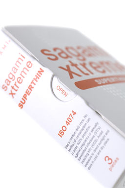 Презервативы Sagami, xtreme, 0.04, латекс, 19 см, 5,4 см, 3 шт.  фото 11