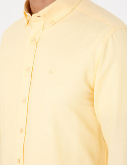 Sar_ Oxford Slim Fit Kolay _t_lenebilir G_mlek - Pierre cardin фото 7
