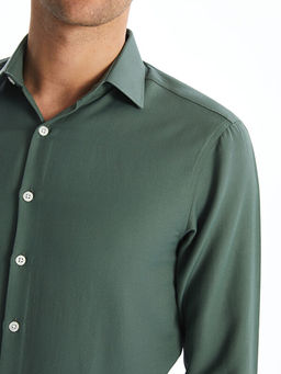 Slim Fit Uzun Kollu Oxford Erkek G?mlek