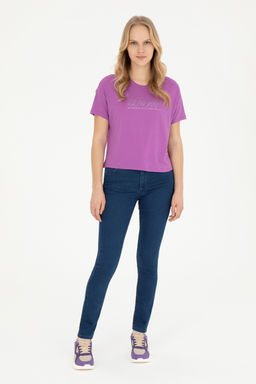 Женские синие джинсовые брюки - U.s. polo assn фото 3